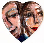 Funny Valentine - Sigrid Palmer Malerei Kunst Künstlerin painting art artist Frankfurt